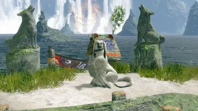 Многослойные доспехи для Паламута "Костюм длинное пальто" — скриншот 3