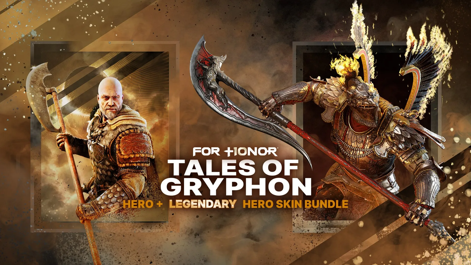 Набор "Сказания Грифона" – Набор "Герой Грифон и облик Пламенеющего вестника" – FOR HONOR