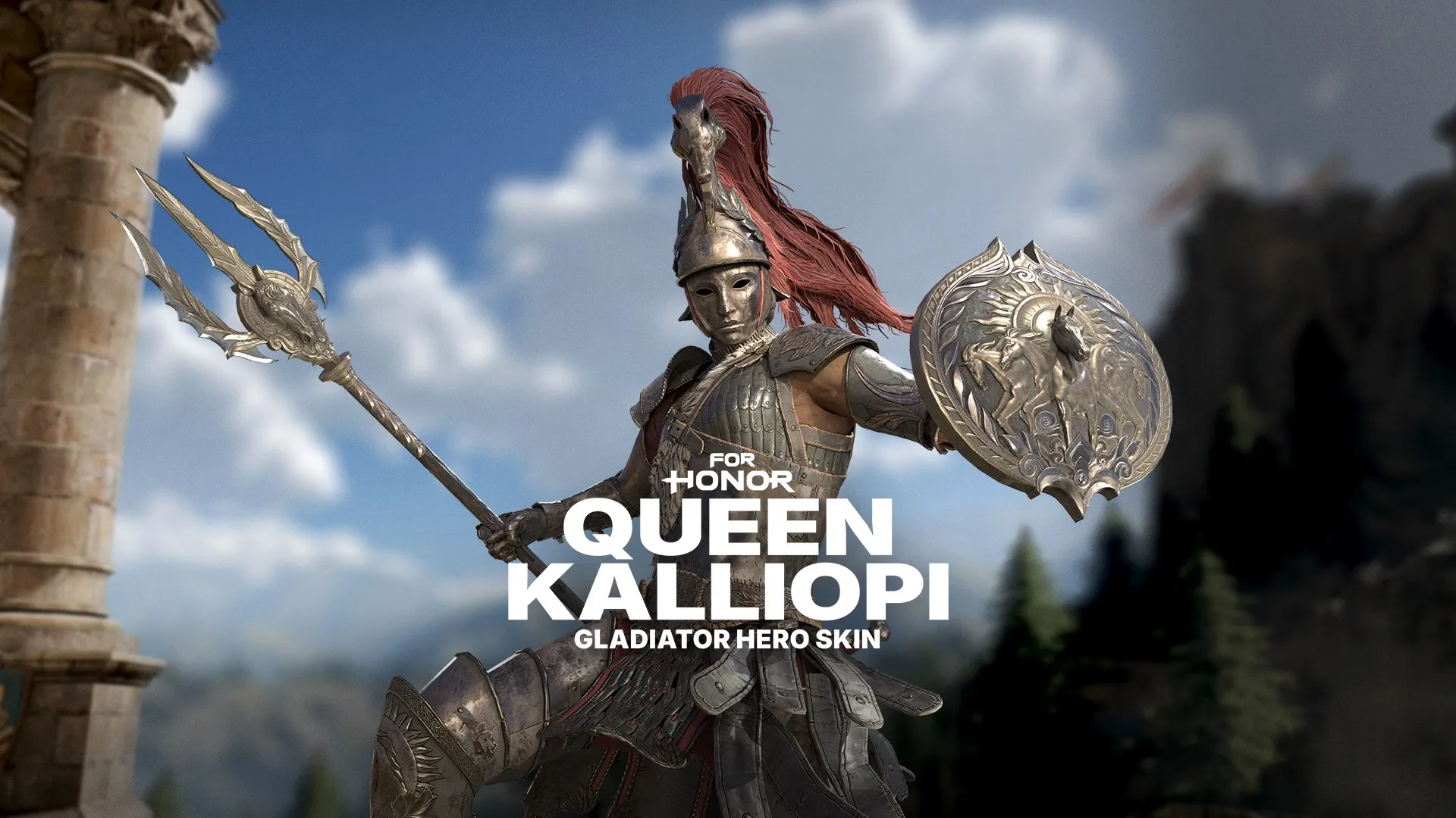 Царица Каллиопи – облик гладиатора – FOR HONOR