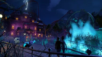 Planet Coaster: набор «Ужасы» — скриншот 4