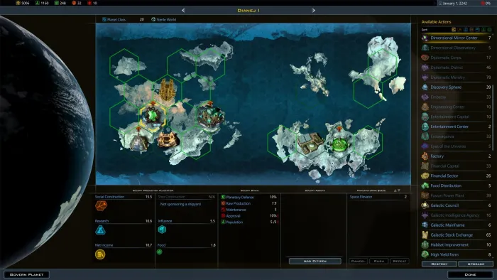 Galactic Civilizations III - Worlds in Crisis — скриншот 4