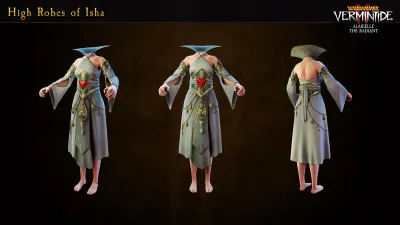 Warhammer: Vermintide 2 Cosmetic - Alarielle the Radiant — скриншот 1