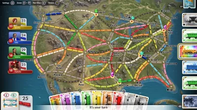 Ticket to Ride®: Deluxe Edition — скриншот 1
