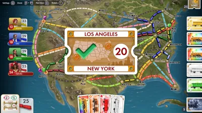 Ticket to Ride®: Deluxe Edition — скриншот 6