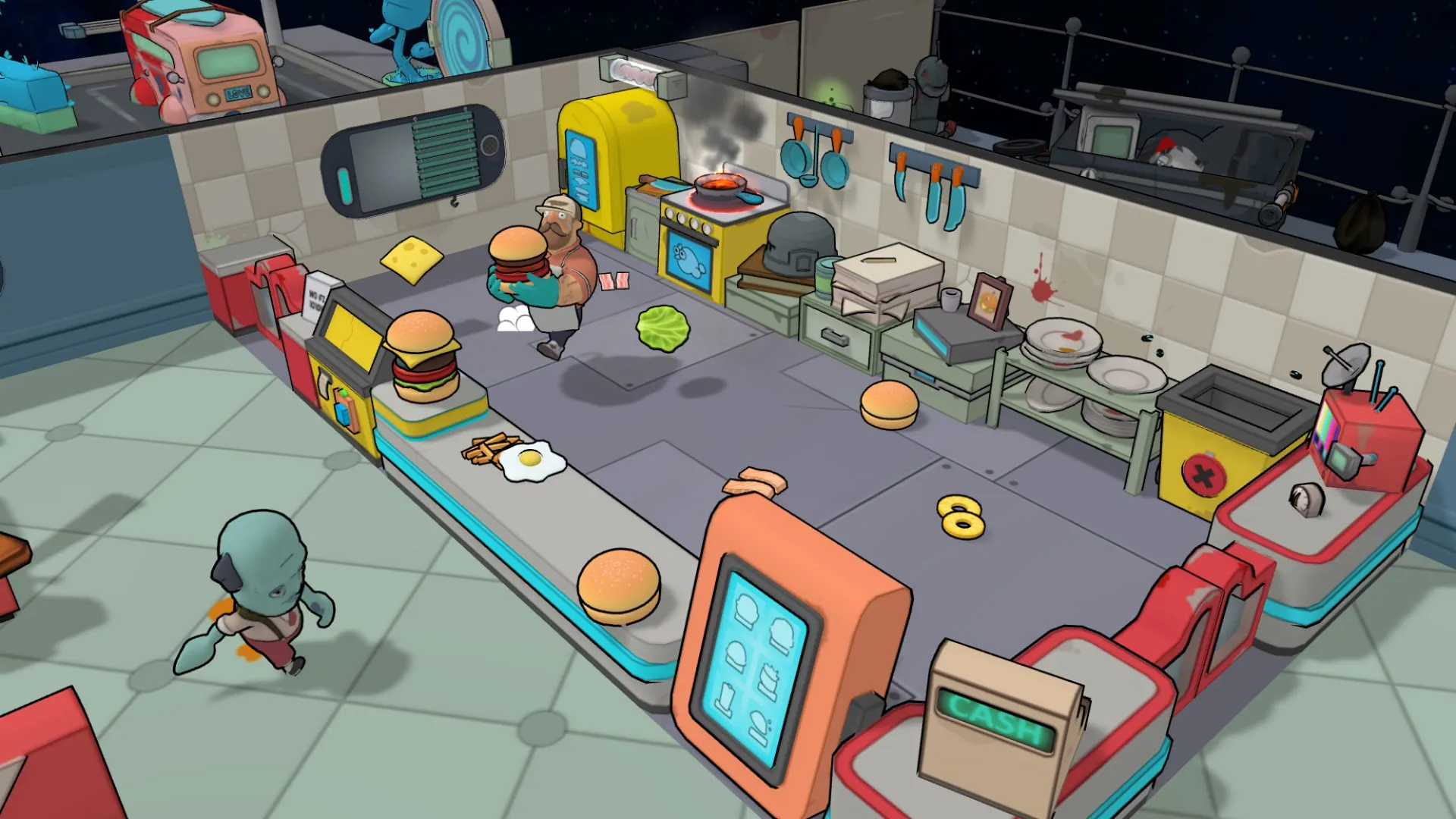 Godlike Burger — трейлер