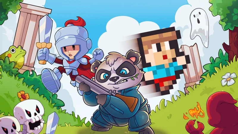 Chepurniy Games Bundle: Run & Jump Guy + Pancho's Mission + Boned Again: Survivors