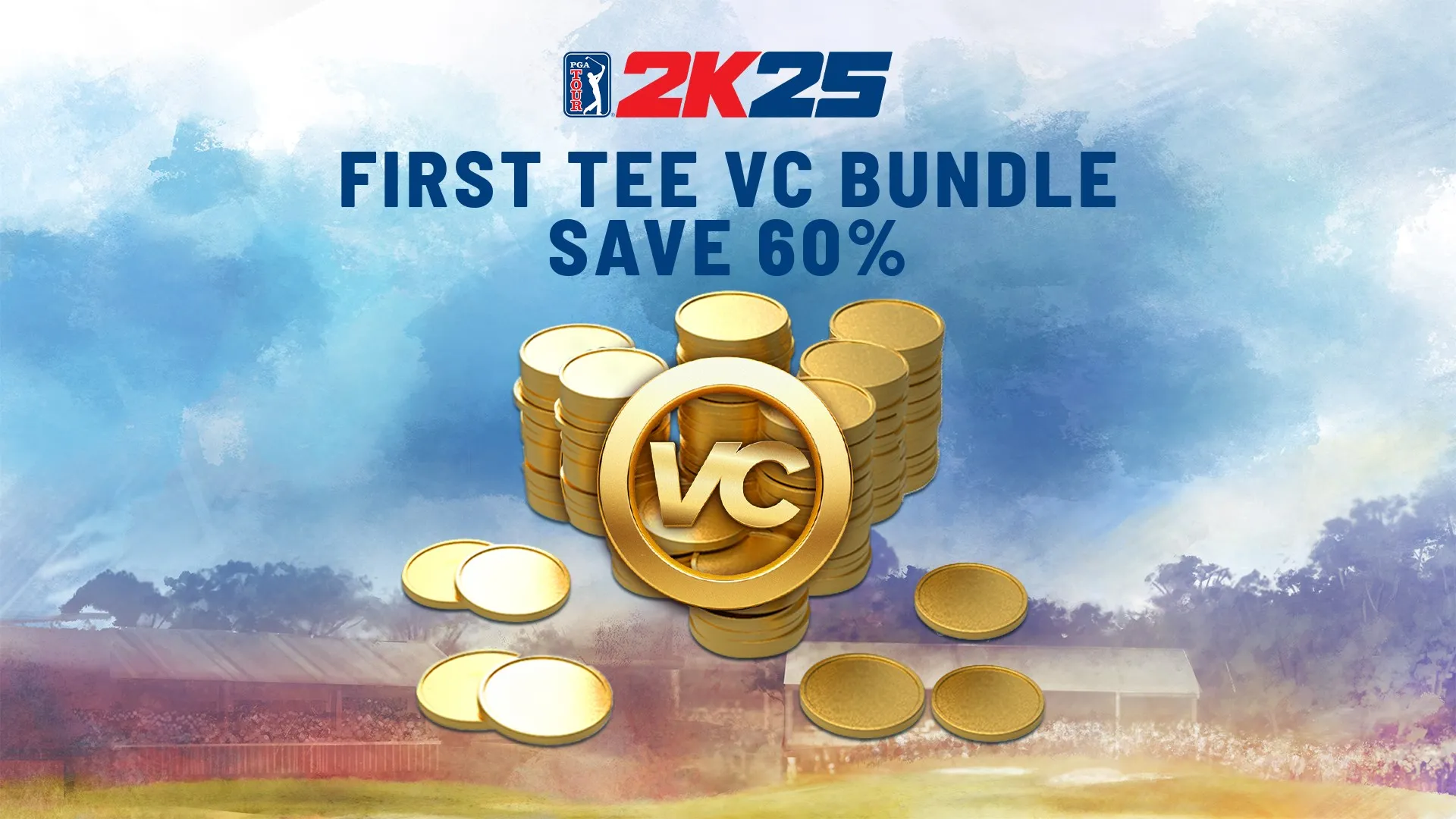 PGA TOUR 2K25 | НАБОР FIRST TEE VC BUNDLE — СКИДКА 60%