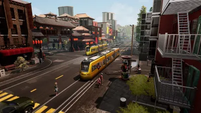 Tram Simulator Urban Transit — скриншот 10