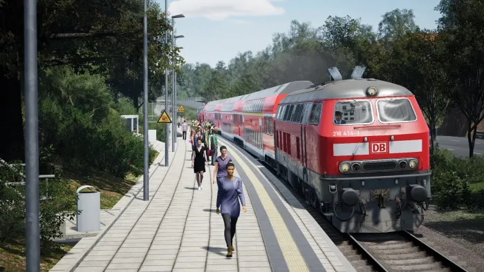 Train Sim World® 4: DB BR 218 — скриншот 8