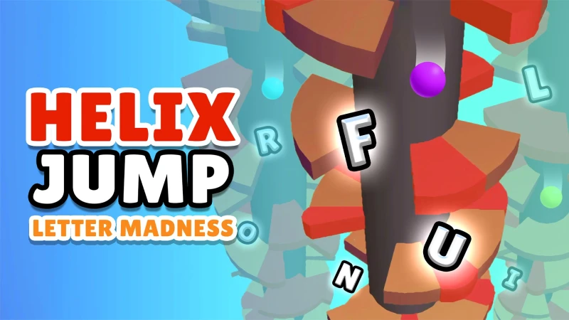 Helix Jump: Letter Madness DLC