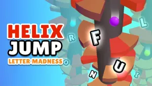 Helix Jump: Letter Madness DLC