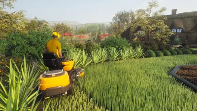 Lawn Mowing Simulator: Landmark Edition — скриншот 8