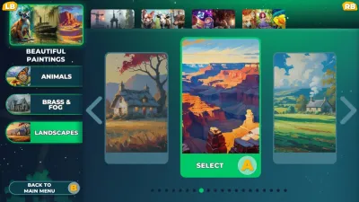 Puzzle Galaxy: Beautiful Paintings DLC — скриншот 6