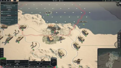 Panzer Corps 2: Frontlines - Cyrenaica — скриншот 4