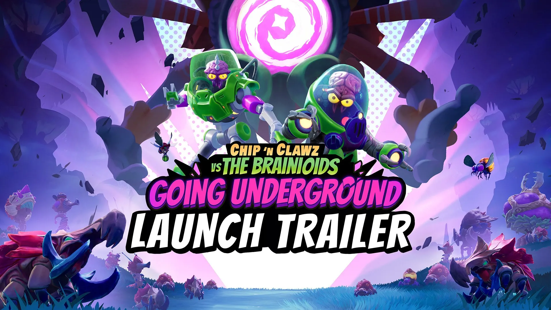 Chip ‘n Clawz vs. The Brainioids: Going Underground — трейлер