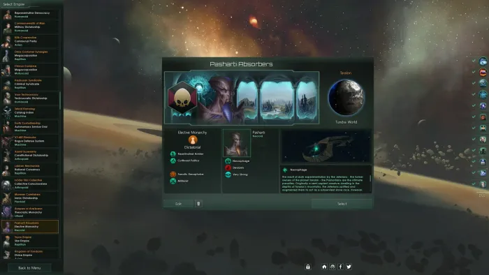 Stellaris: Necroids Species Pack — скриншот 3