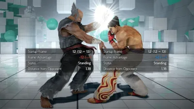TEKKEN 7 - DLC13: Frame Data Display — скриншот 1