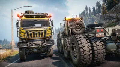 SnowRunner - Dragon Wagons Dual Pack — скриншот 4