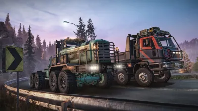 SnowRunner - Dragon Wagons Dual Pack — скриншот 5