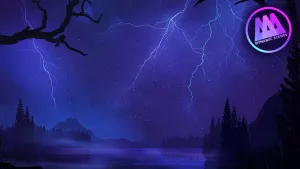AAA Dynamic Scenes - Lightning Night Sky Dynamic Scene