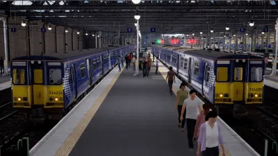 Train Sim World® 2: Cathcart Circle Line: Glasgow - Newton & Neilston (Train Sim World® 3 Compatible) — скриншот 2