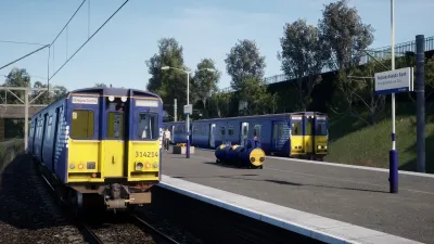 Train Sim World® 2: Cathcart Circle Line: Glasgow - Newton & Neilston (Train Sim World® 3 Compatible) — скриншот 4