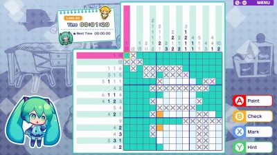 Hatsune Miku Logic Paint S — скриншот 1