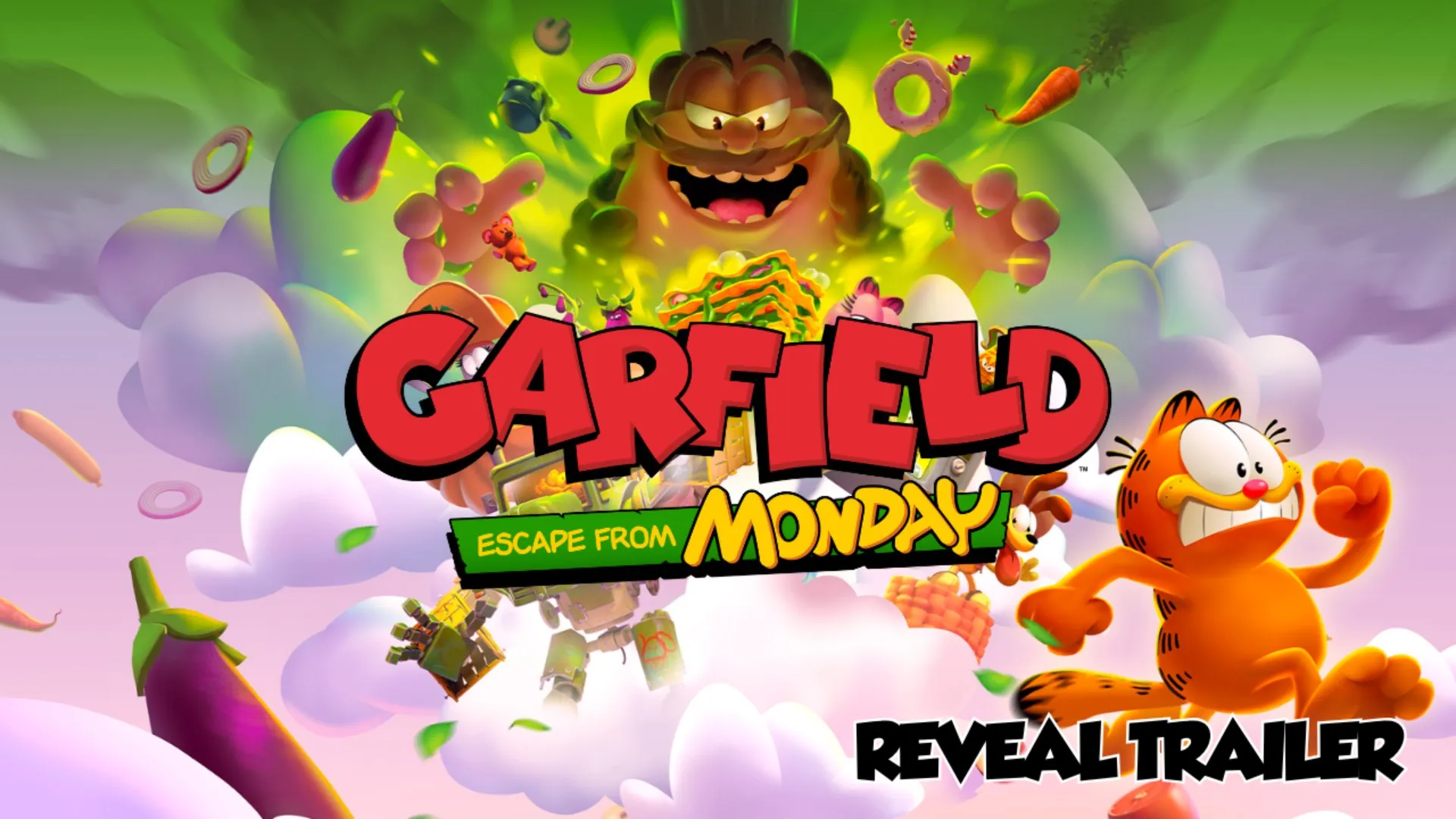 Garfield - Escape From Monday — трейлер