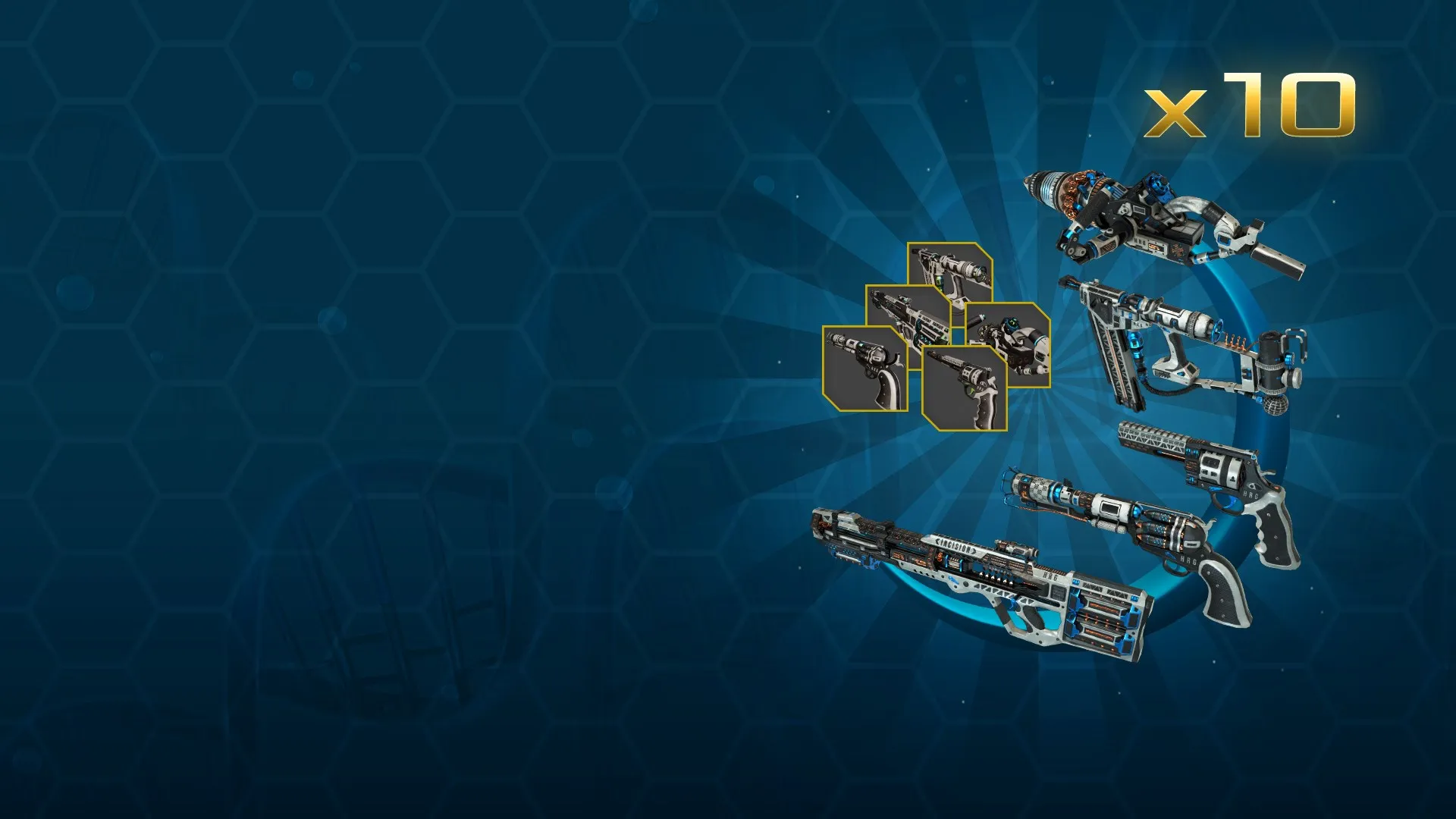 Набор внешнего вида оружия «Спектр HRG»