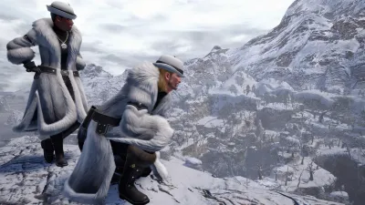 Элемент многослойных доспехов для охотника «Пушистый плащ» — скриншот 6