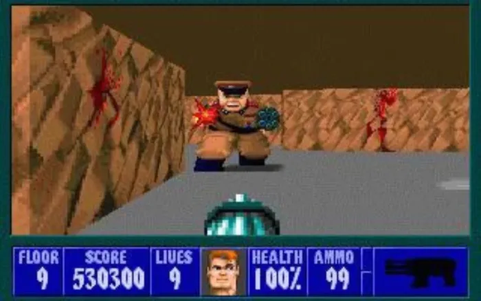 Wolfenstein 3D — скриншот 3