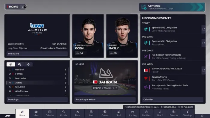 F1® Manager 2023 — скриншот 4