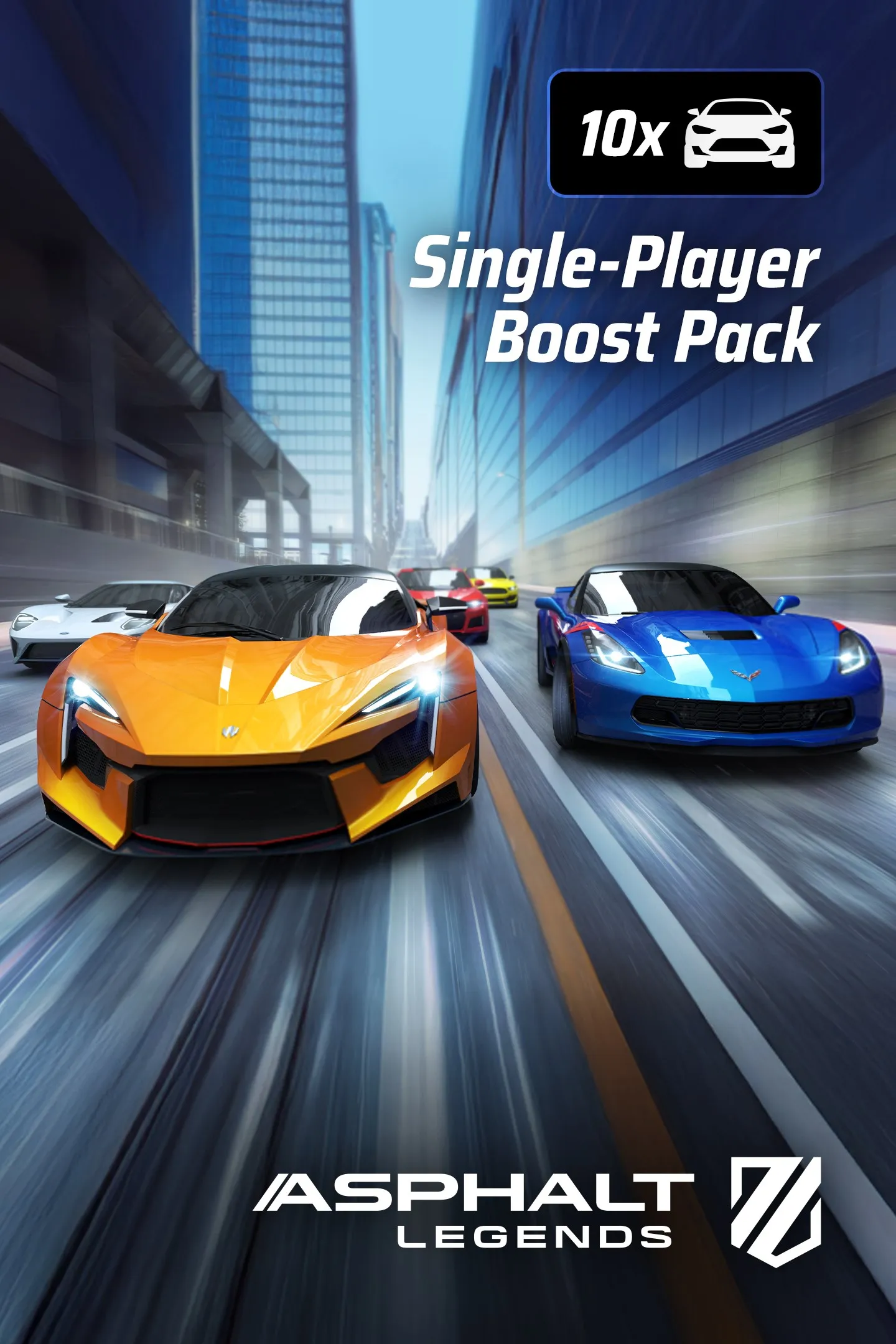 Asphalt Legends - сильный набор для одного игрока