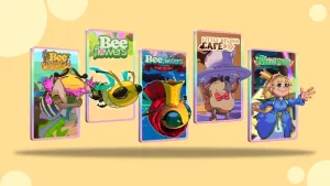 Bee 1 Bee 2 Bee 3 Little Helper Cafe Cursed Frog (Bundle)