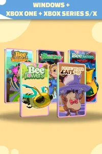 Bee 1 Bee 2 Bee 3 Little Helper Cafe Cursed Frog (Bundle)