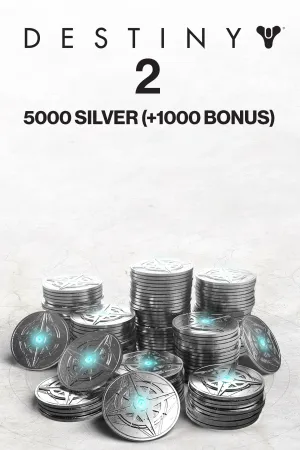 5 000 ед. серебра Destiny 2 (1 000 ед. в подарок) (PC)
