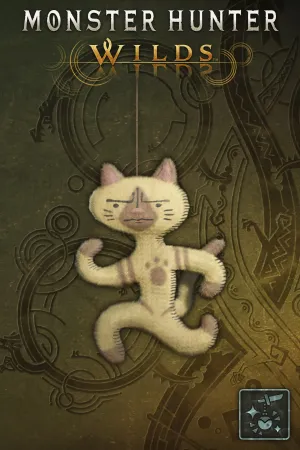 Подвеска: белый трусишка