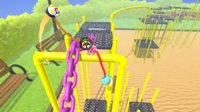 Fling to the Finish — скриншот 2