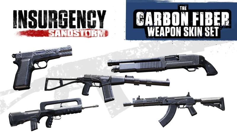 Insurgency: Sandstorm - Carbon Fiber Weapon Skin Set