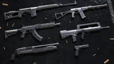 Insurgency: Sandstorm - Carbon Fiber Weapon Skin Set — скриншот 2