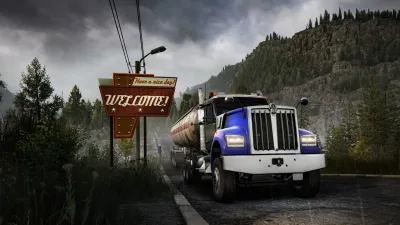SnowRunner - Kenworth W990 — скриншот 1