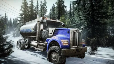 SnowRunner - Kenworth W990 — скриншот 4