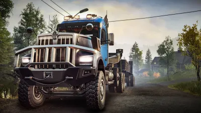 SnowRunner - Kenworth W990 — скриншот 7