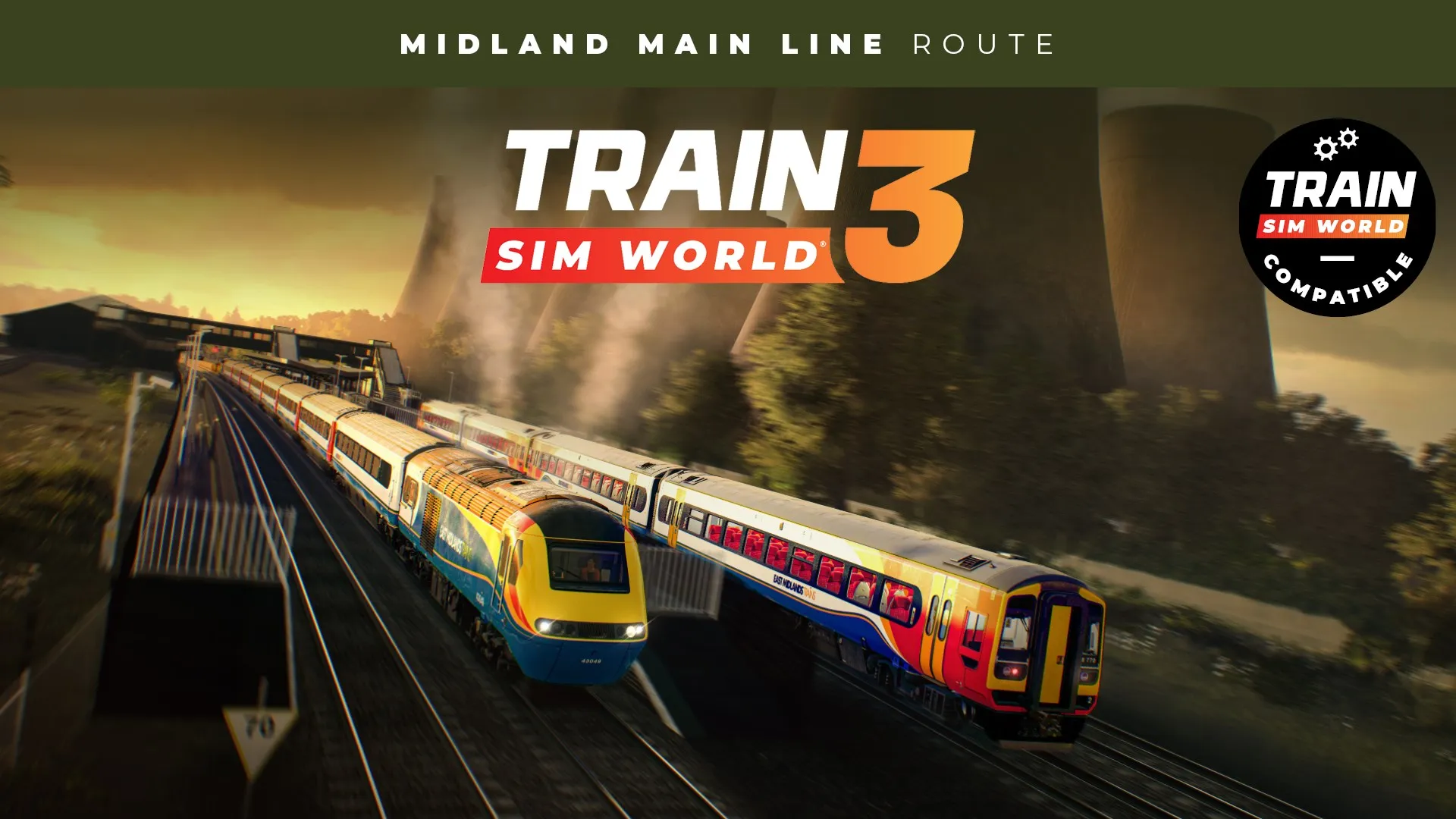 Train Sim World® 4 Compatible: Midland Main Line: Leicester - Derby & Nottingham