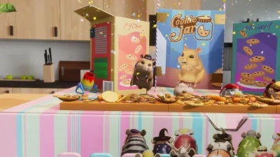 Hamster Playground - Eating Contest Game Mode — скриншот 2