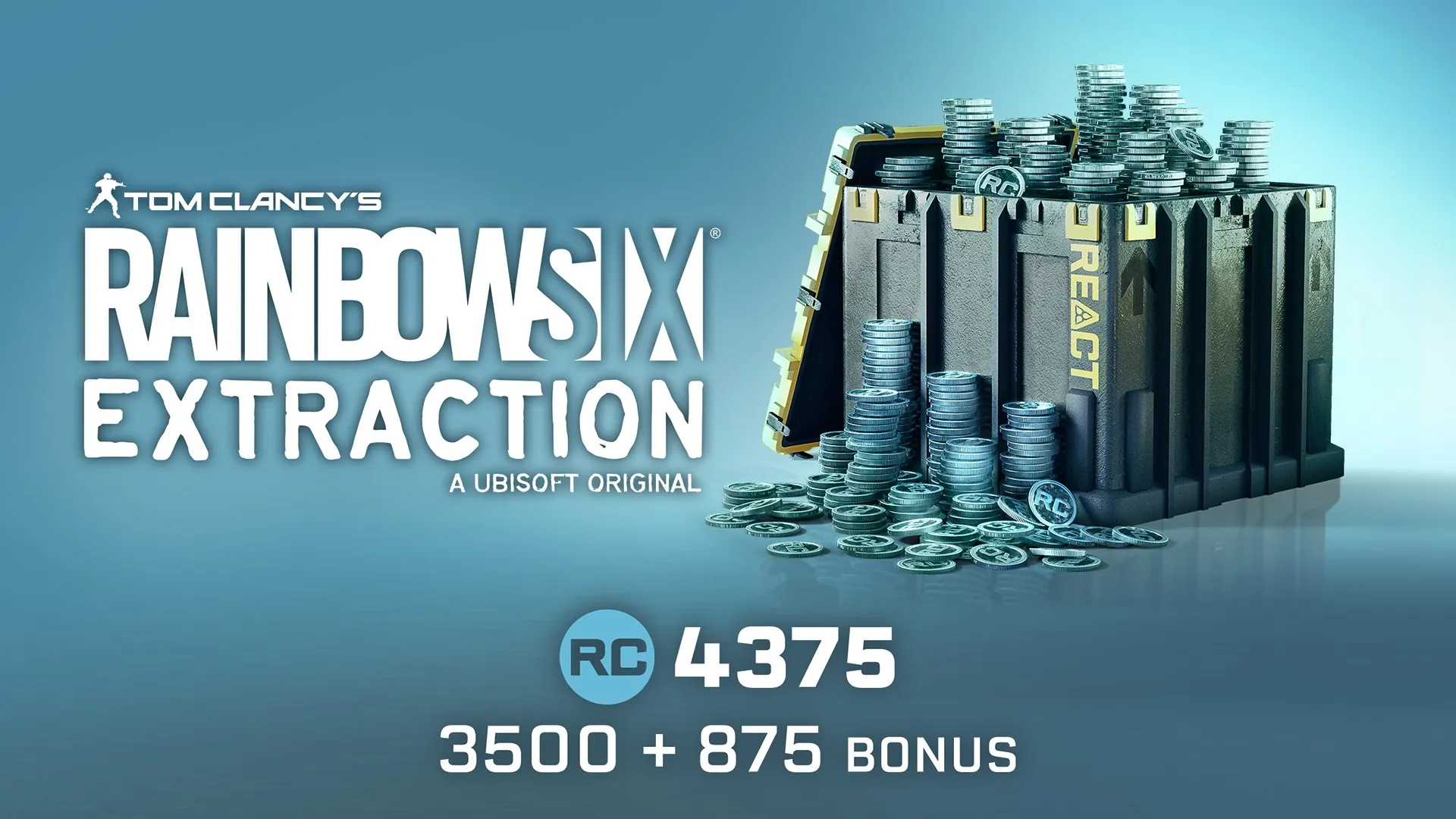 Tom Clancy’s Rainbow Six® Эвакуация: 4375 кредитов REACT