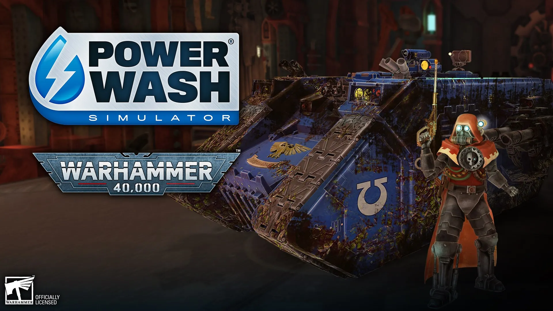 Особый набор "Warhammer 40,000" для PowerWash Simulator — трейлер