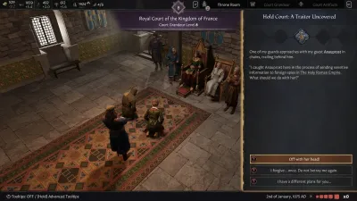 Crusader Kings III: Royal Court — скриншот 1