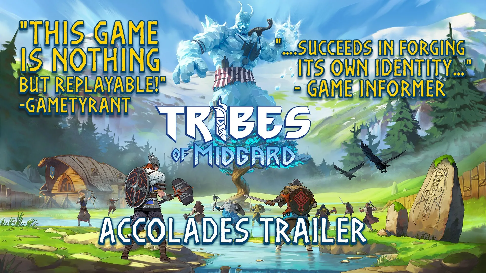 Tribes of Midgard Deluxe Edition — трейлер