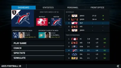 Axis Football 2019 — скриншот 15